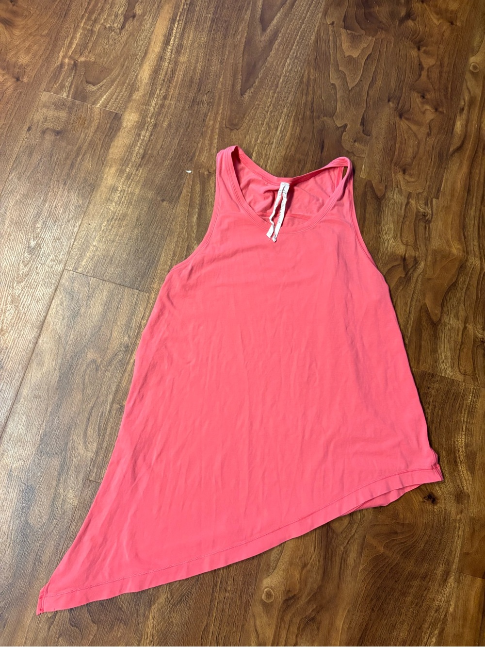 lululemon athletica Coral Racerback Asymmetrical Tank Top